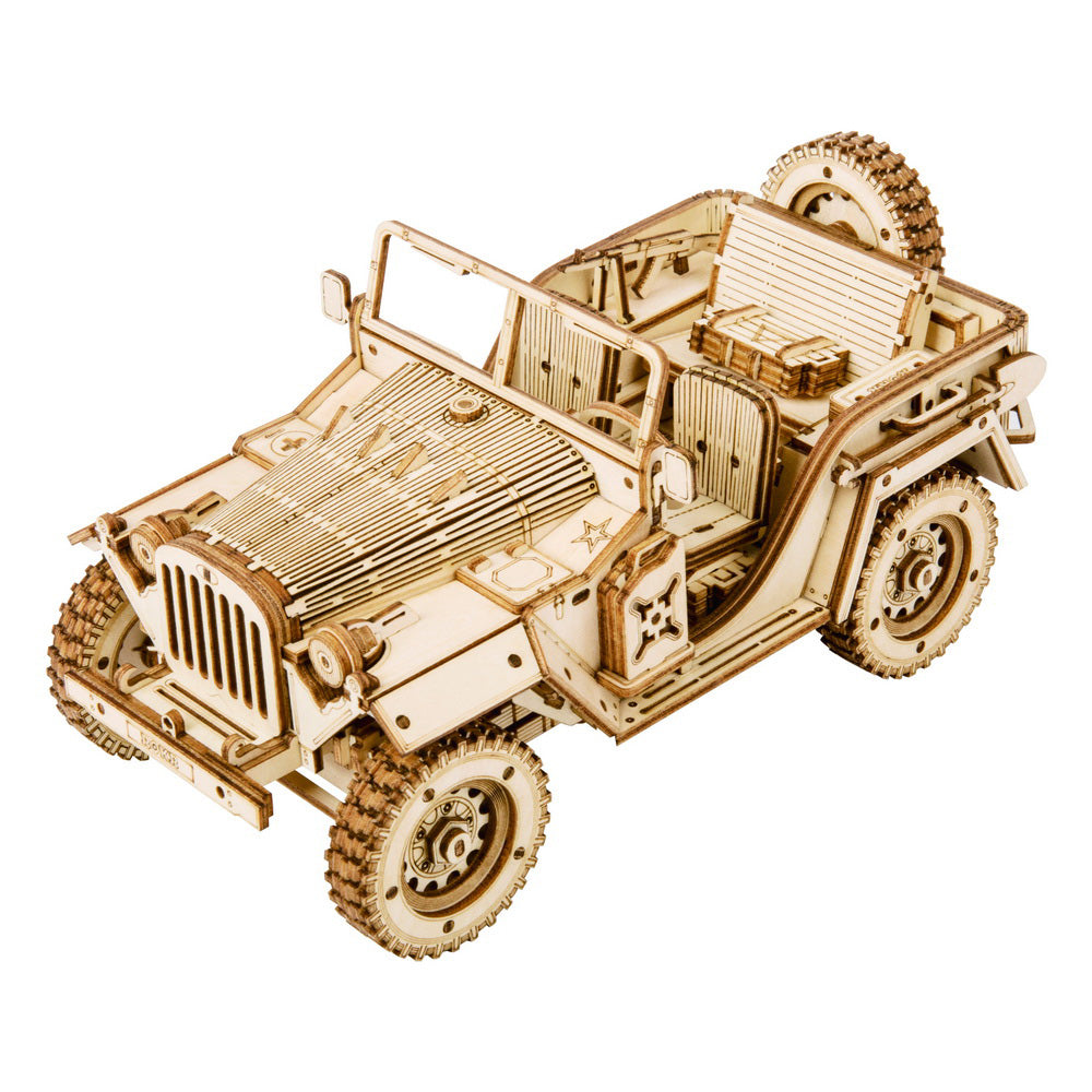3D Puzzle - Army Field Car