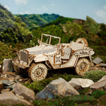 3D Puzzle - Army Field Car
