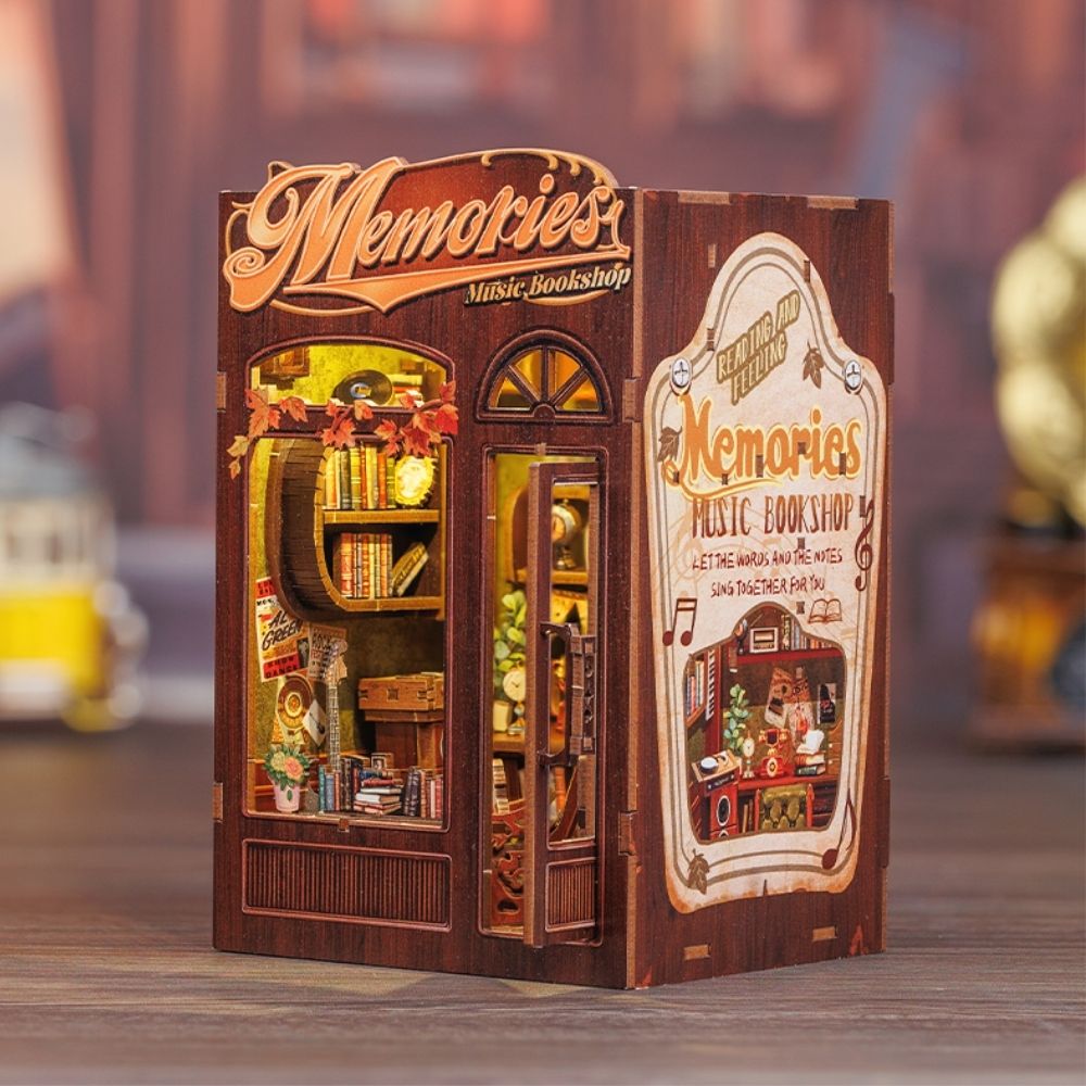 DIY Book Nook Kit - Memories Music Bookshop