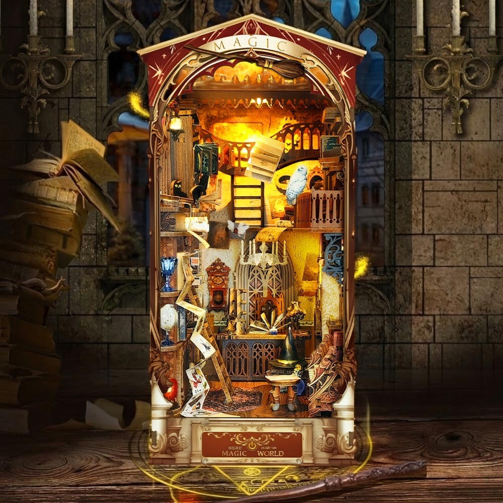 DIY Book Nook Kit - Magic World Figured'Art
