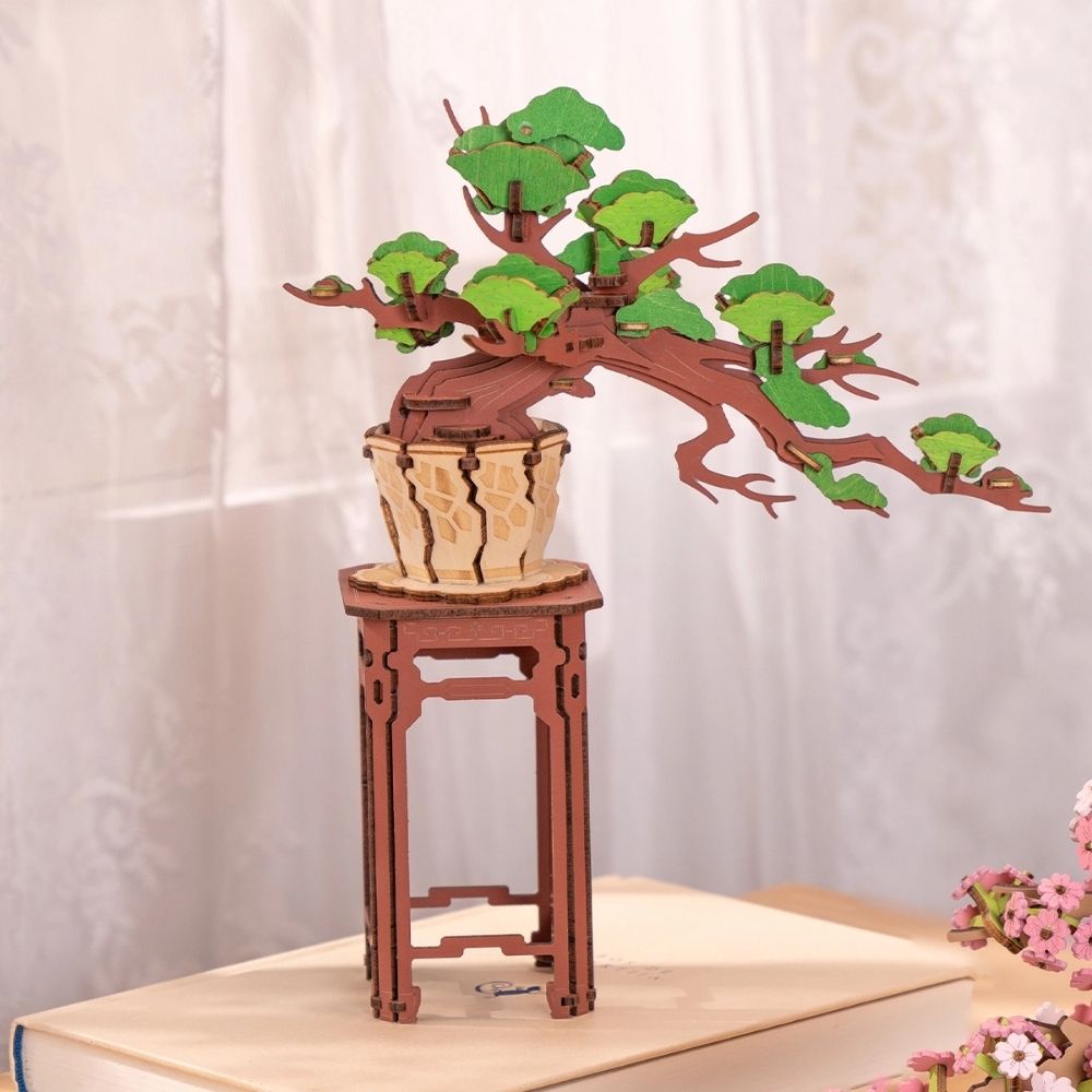 3D Puzzle - Evergreen Pine Bonsai