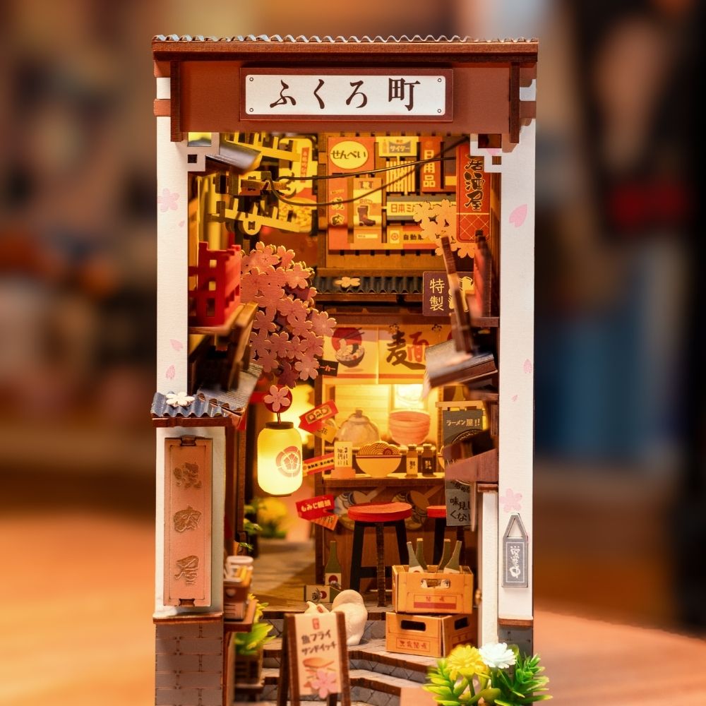 DIY Book Nook kit - Sakura Wine Alley