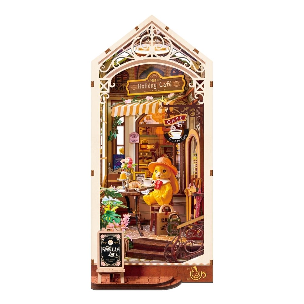 DIY Book Nook Kit  - Holiday Café