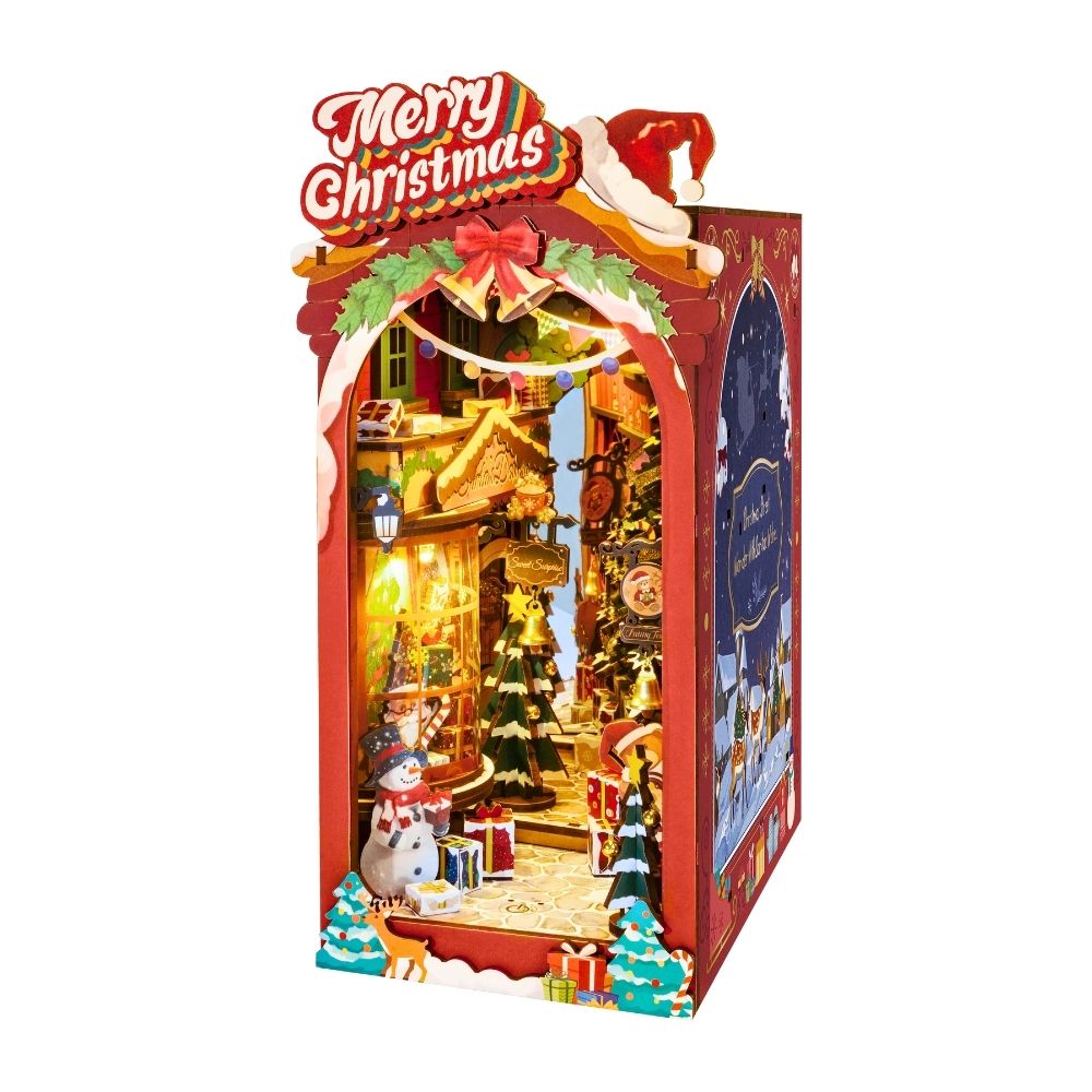 DIY Book Nook kit - Christmas Street