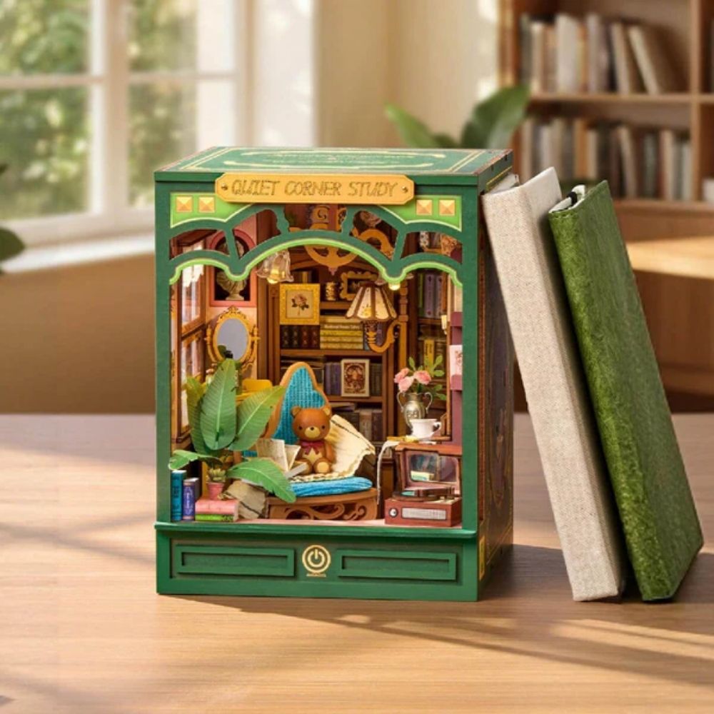 DIY Book Nook Kit  - Quiet Corner Study