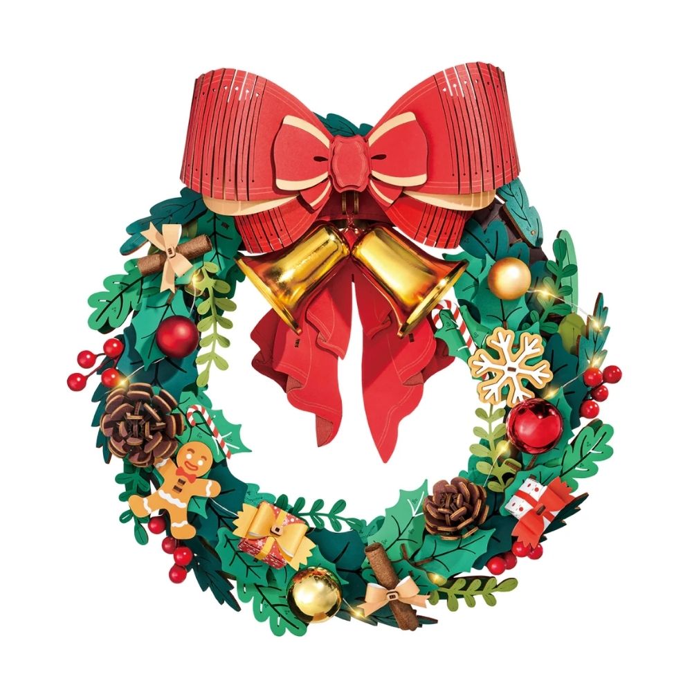 3D Puzzle - Christmas Wreath