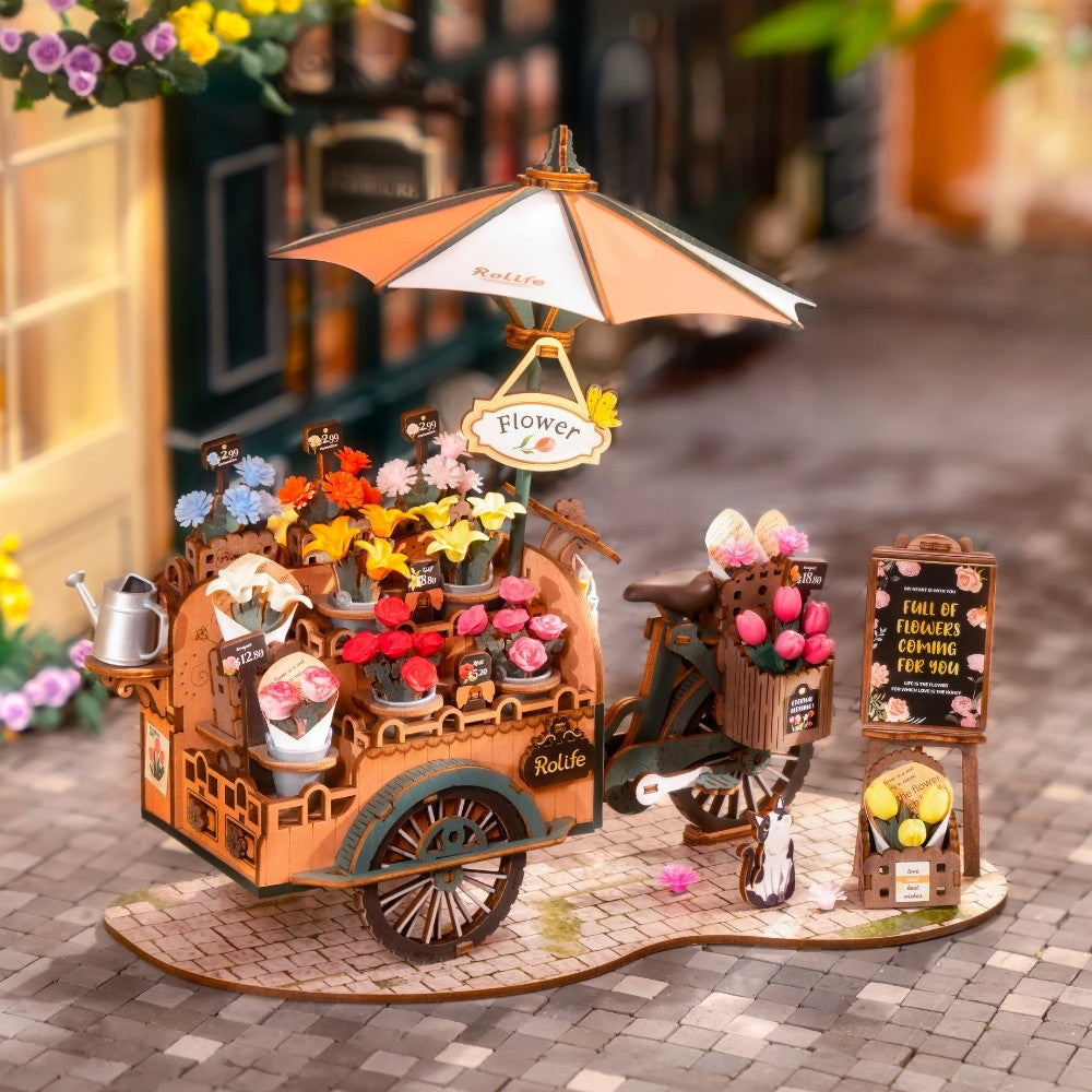 3D Puzzle - Blossom Cart