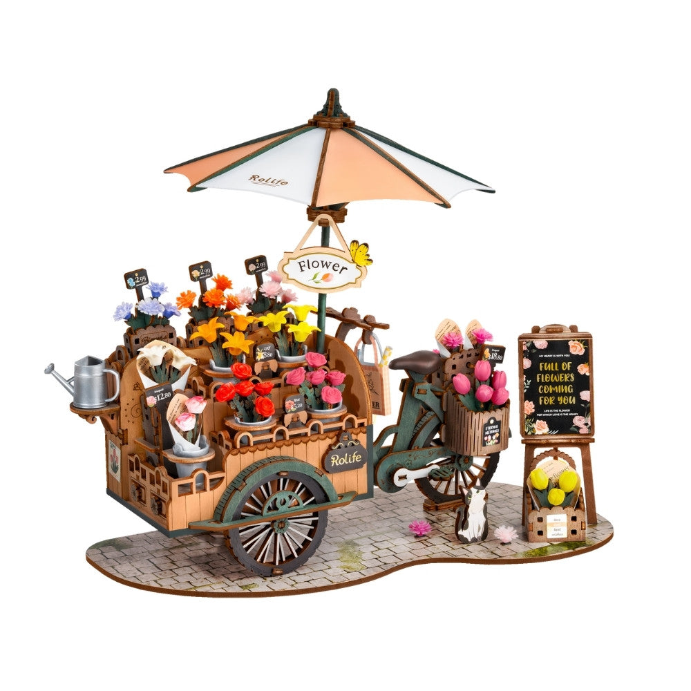 3D Puzzle - Blossom Cart