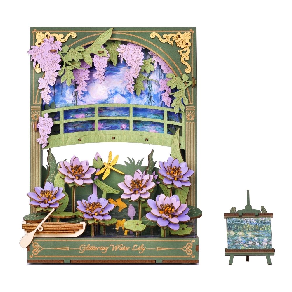 3D Puzzle - Glittering Water Lily