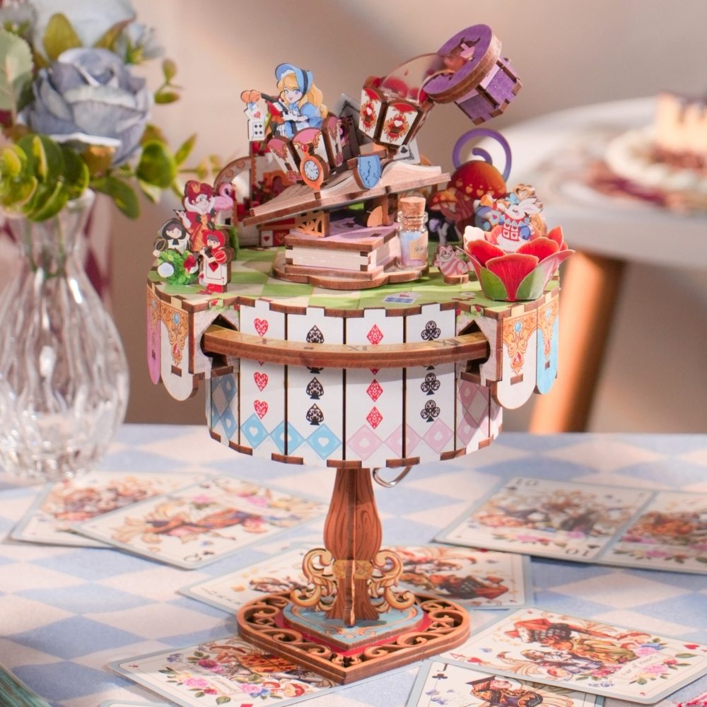 3D Puzzle - Alice's Tea Party Figured'Art