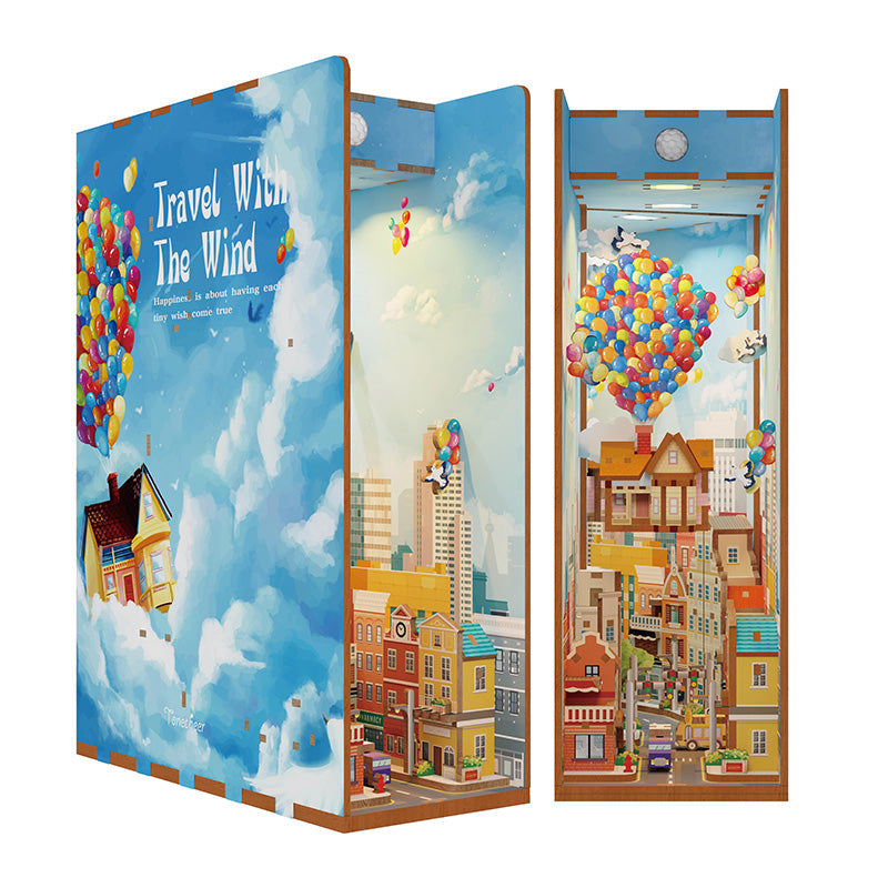 DIY Book Nook Kit - Travel with the Wind
