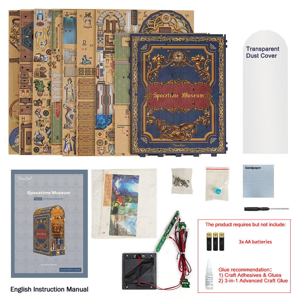 Nook Kit DIY Book Nook Kit - Spacetime Museum – DIY-BookNookKit