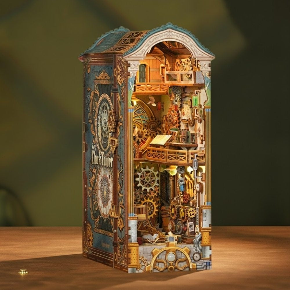 DIY Book Nook Kit - Clock Tower Figured'Art