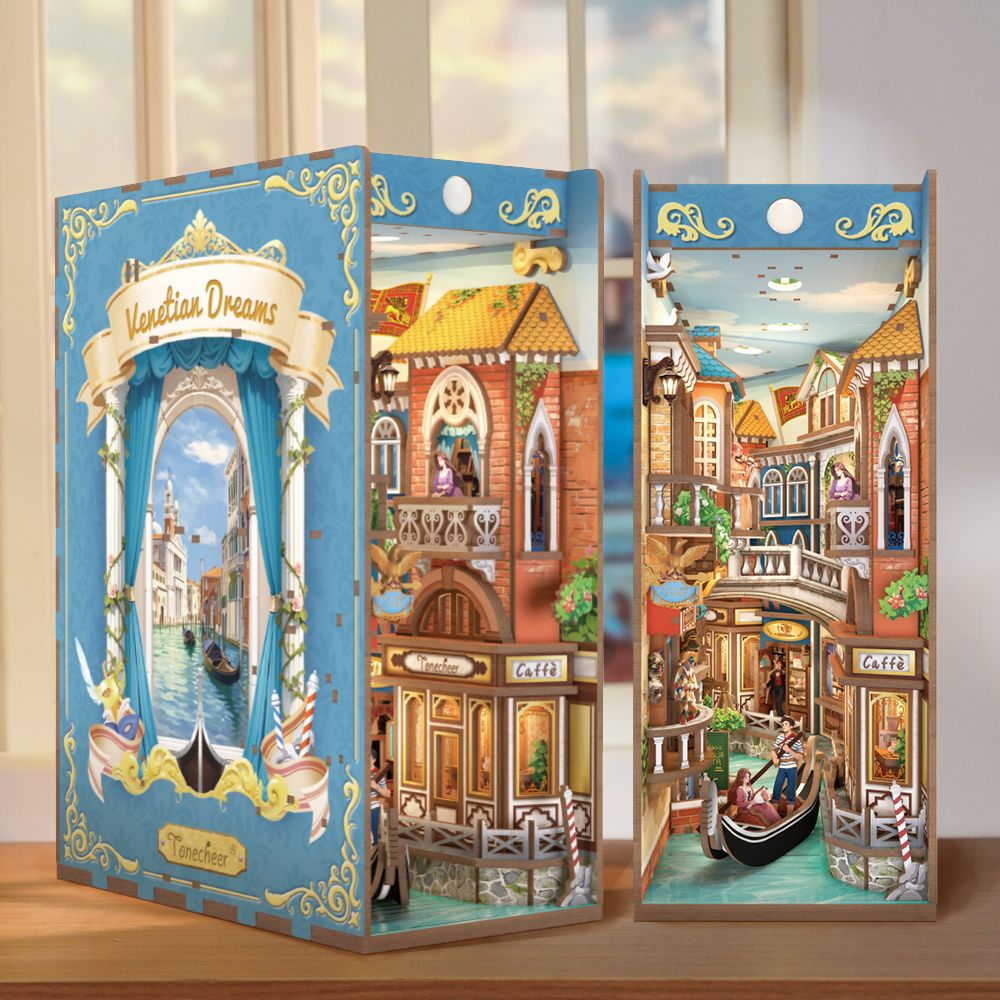 DIY Book Nook Kit  - Venetian Dreams Figured'Art