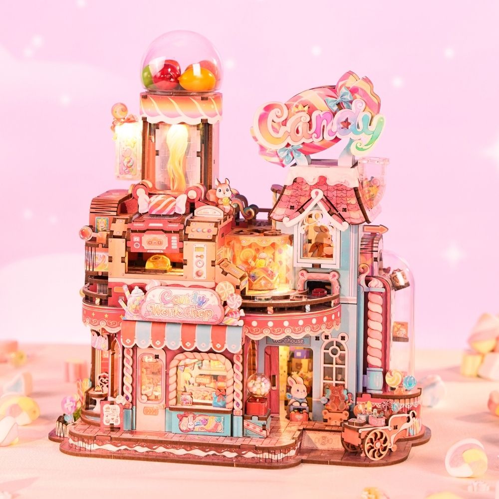 3D Puzzle - Candy Workshop Figured'Art