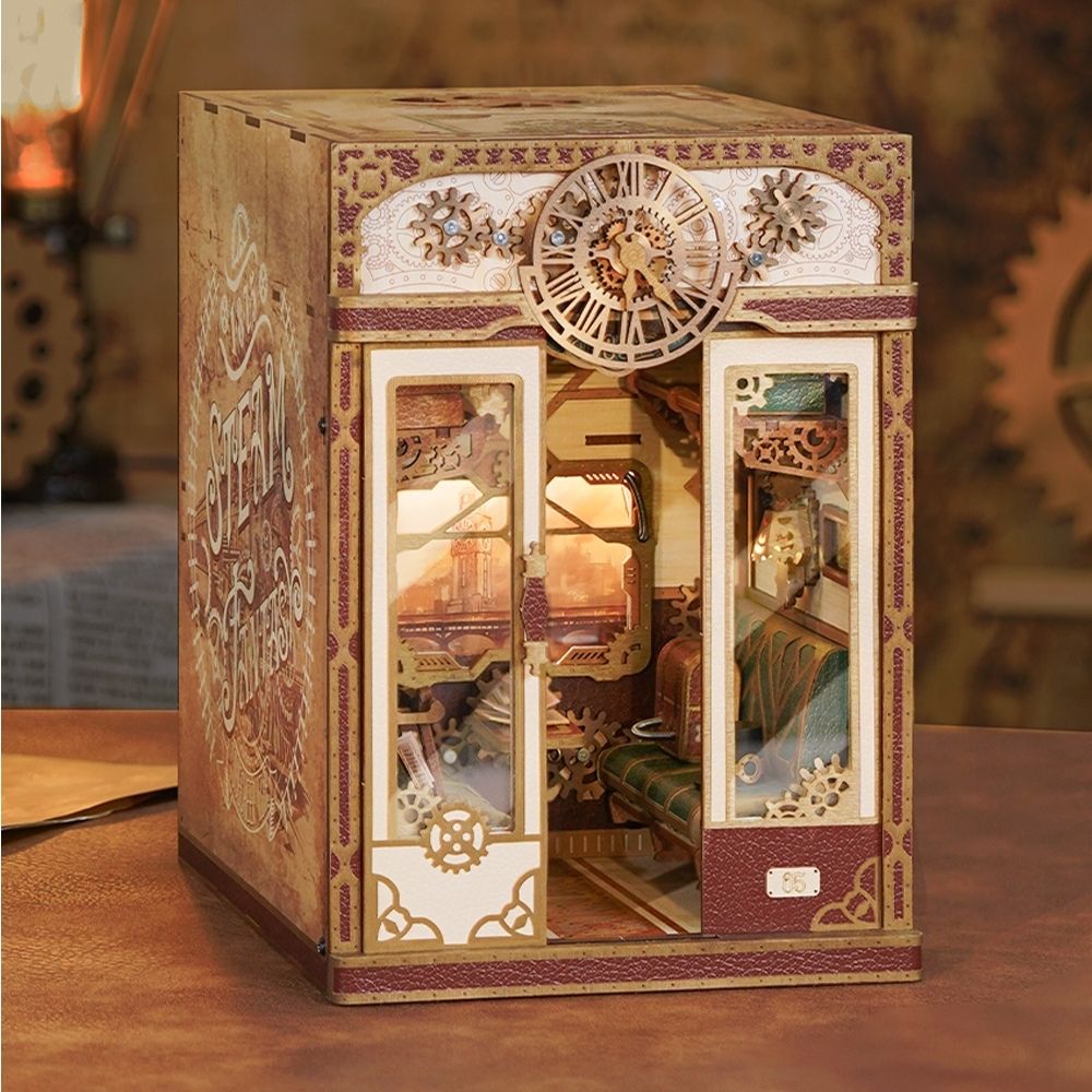 DIY Book Nook Kit  - Steam Fantasy Figured'Art
