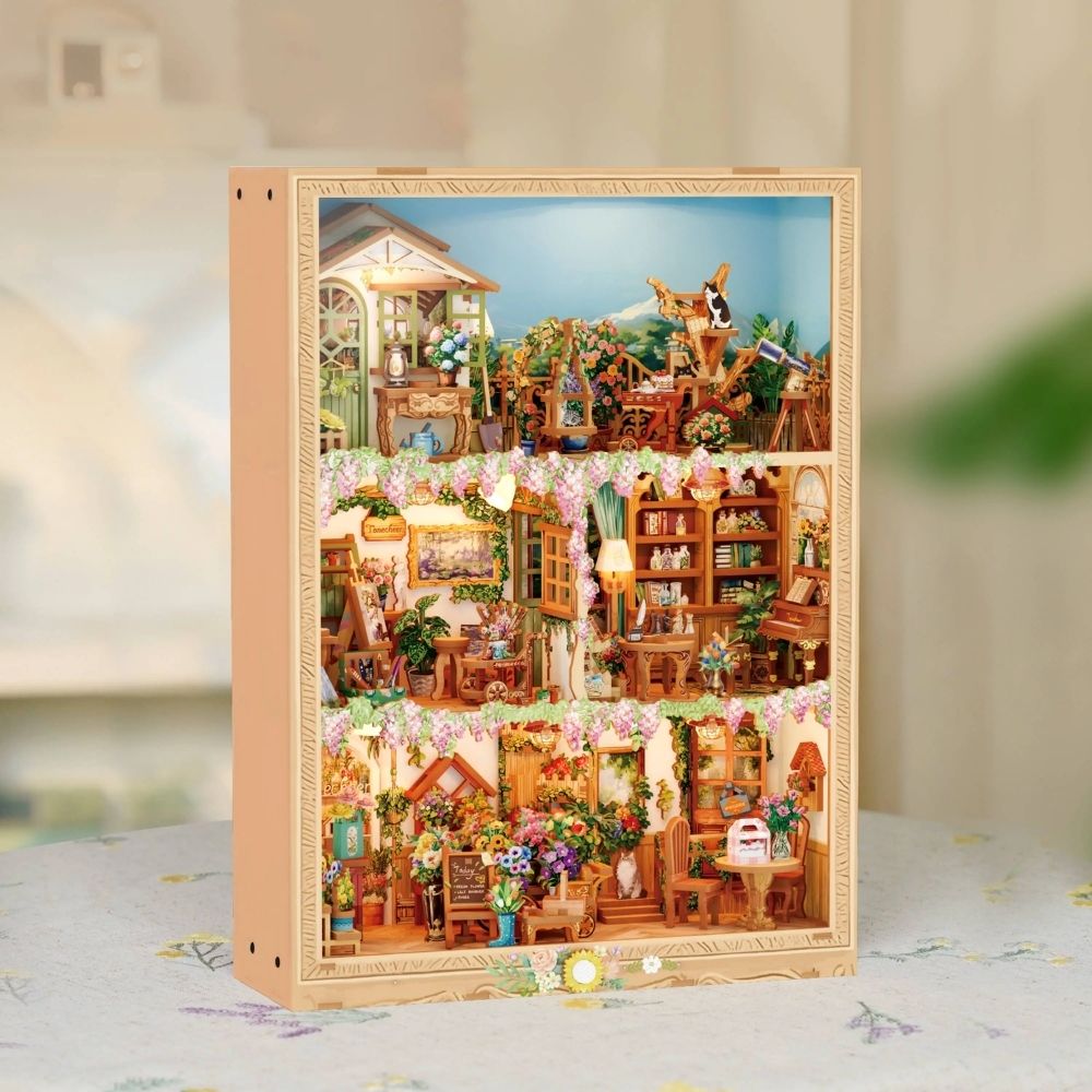 DIY Book Nook Kit  - Blossom Time Figured'Art