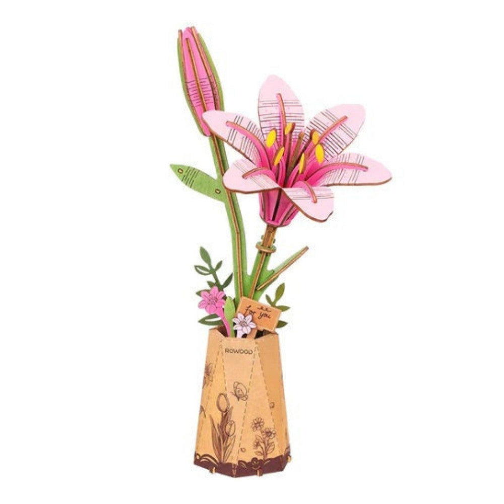 3D Puzzle - Pink Lily