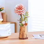3D Puzzle - Pink Dahlia