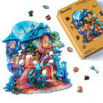 Wooden Puzzle - Enchanted House