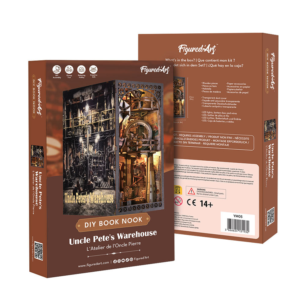 DIY Book Nook Kit - Uncle Pete's Warehouse