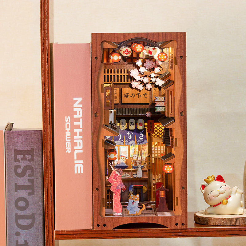 DIY Book Nook kit UK - Under the Sakura Tree