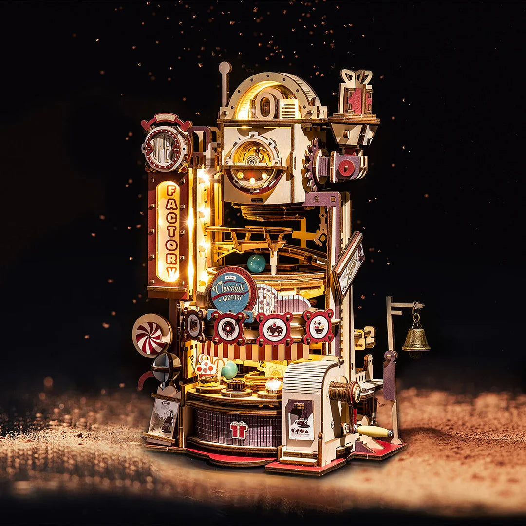 3D Puzzle - Marble Chocolate Factory