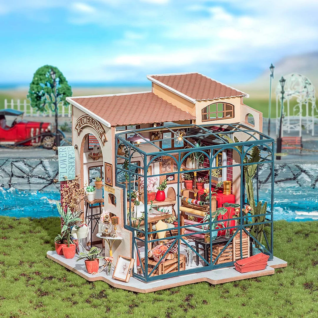 Miniature House - Emily's Flower Shop