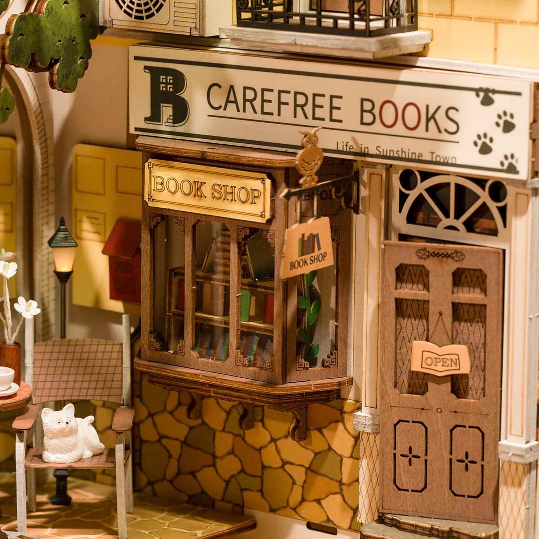 DIY Book Nook kit - Sunshine Town